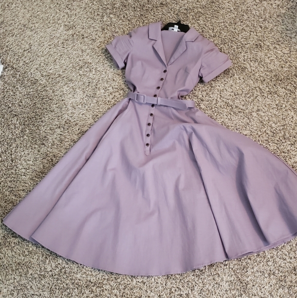 Modcloth Shirtless Dress 1950's Style A-line - Picture 3 of 5